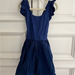 Molo Deep Blue Sleeveless Dress
